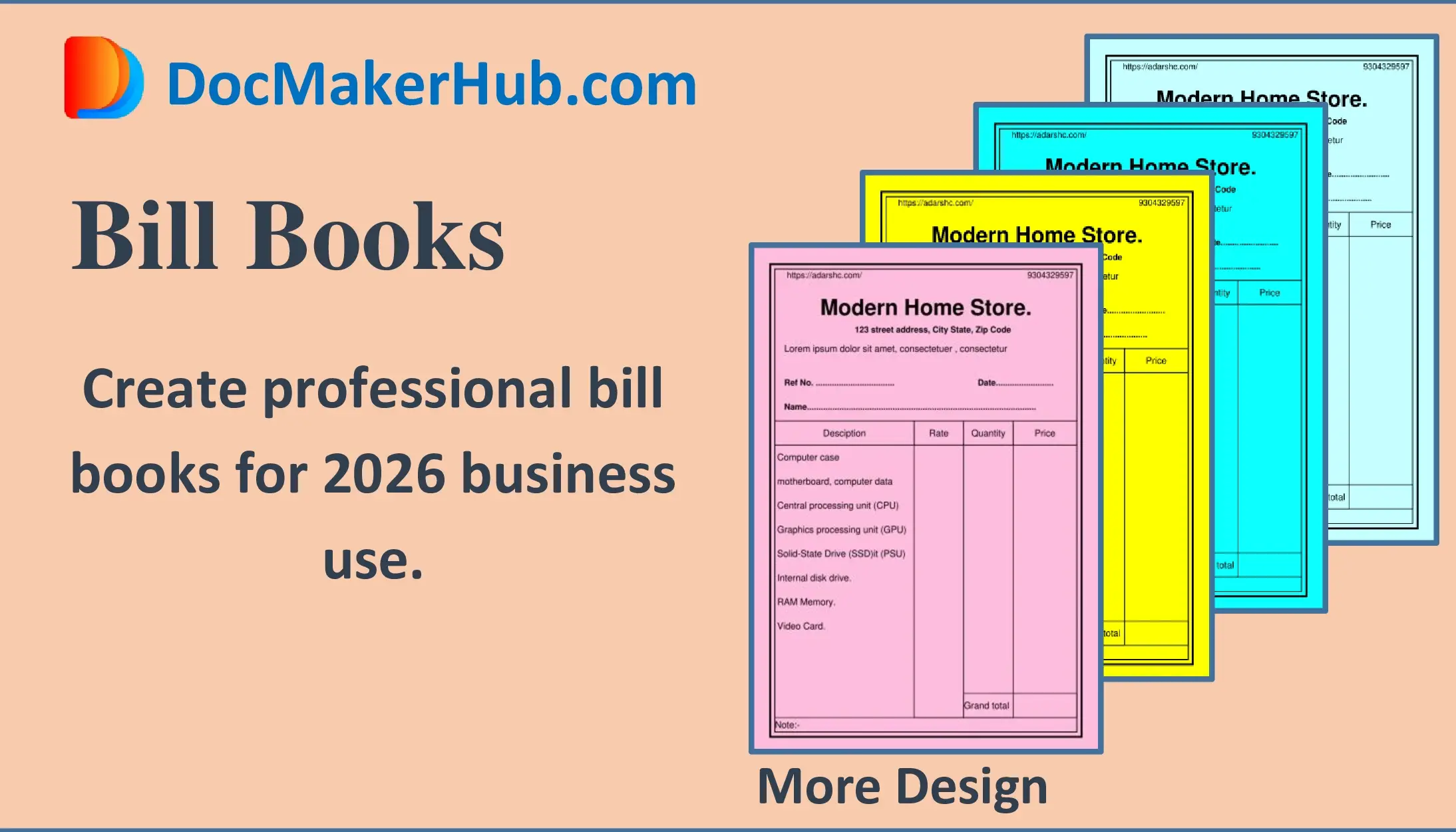 Bill Book Kaise Banaye Online? (Free Bill Book Generator 2026 Guide)