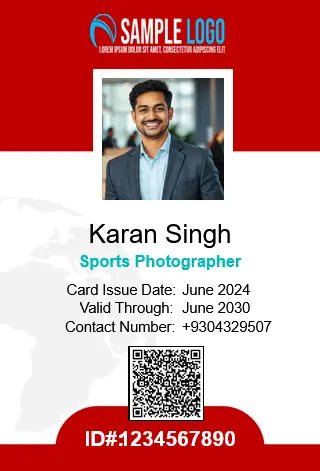 Employee ID Card Front
