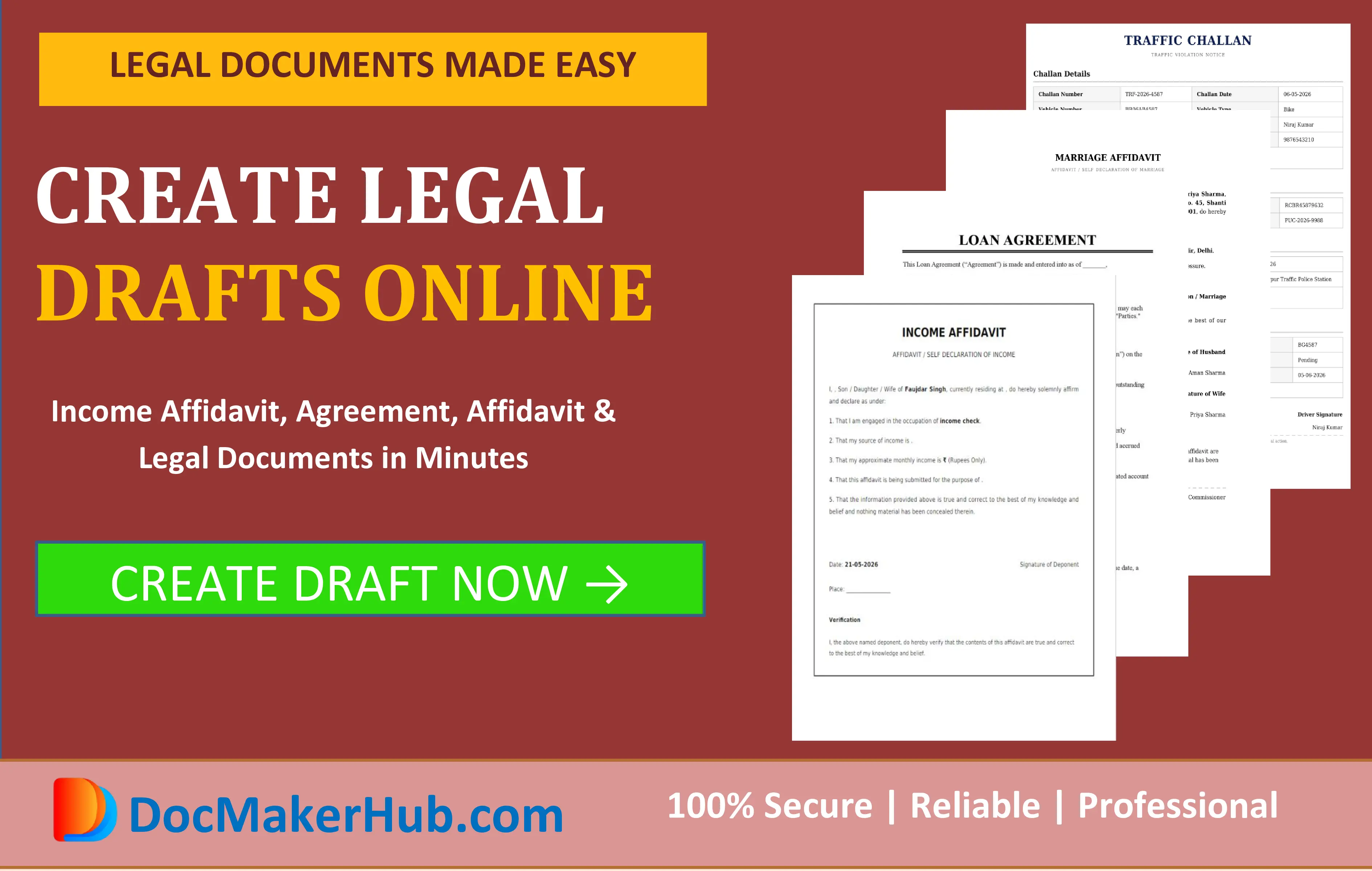 Legal Draft Categories