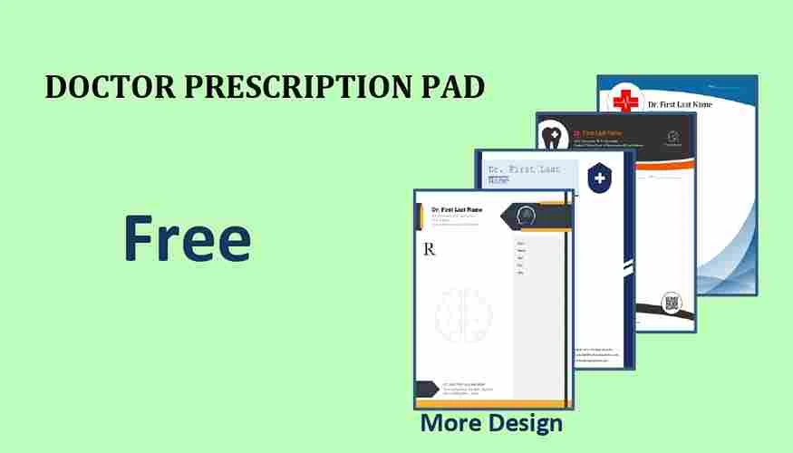 Doctor Prescription Pad Template